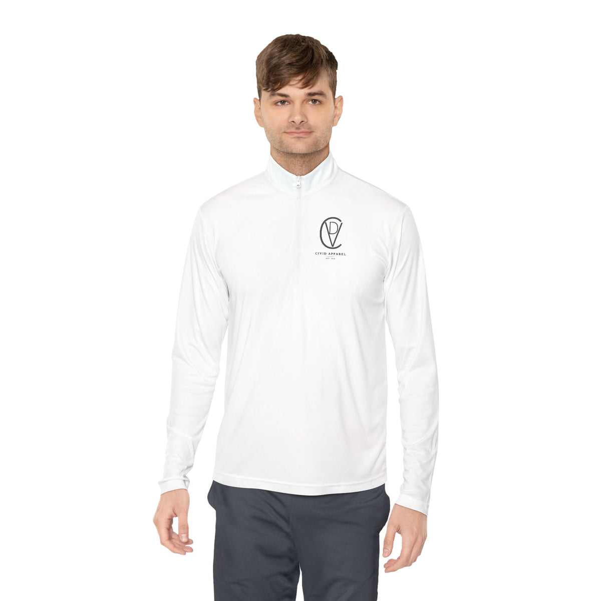 CIVID Apparel Quarter-Zip Pullover